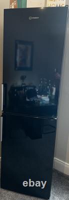 Indesit Black Freestanding Fridge-Freezer indegst, 2 Doors, 54cm Wide, Used