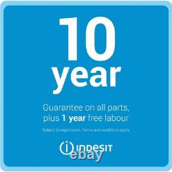 Indesit INGF 6441 XP4UK 91cm Frost Free American Fridge Freezer Inox E Rated