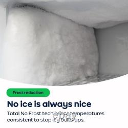 Indesit INGF 6441 XP4UK 91cm Frost Free American Fridge Freezer Inox E Rated