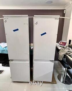 Integrated Pair Of Fridge Freezer Ikea Effektul With Cabinetry