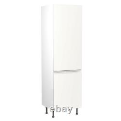J-Pull Gloss White Tall Kitchen Units Handleless Doors & Soft Close Hinges