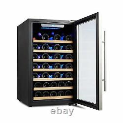 Kalamera Wine Refrigerator 50 Bottle Compressor Stainless Steel Door KRC52ASS