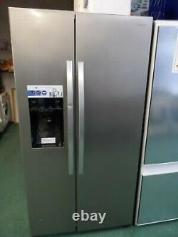 Kenwood American Style Fridge Freezer Frost Free Silver KSBSDIX16 Side By Side