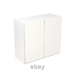 Kitchen Base Unit White Gloss Complete Handleless Doors Wall Cabinets Tall JPull