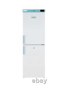 LEC LSFC263UK 280L Laboratory Plus Upright Fridge Freezer with Solid Door