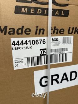 LEC LSFC263UK 280L Laboratory Plus Upright Fridge Freezer with Solid Door