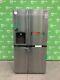 Lg American Fridge Freezer Door-in-doort Steel F Rated Gsjv70pztf #la50905