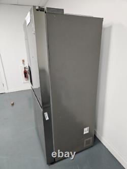 LG American Fridge Freezer Freestanding Steel ThinQ 635L GSLV70PZTF, Grade C