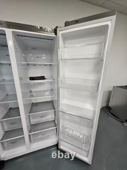 LG American Fridge Freezer Freestanding Steel ThinQ 635L GSLV70PZTF, Grade C