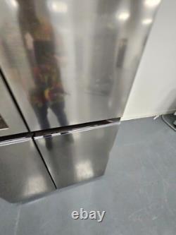 LG American Fridge Freezer Freestanding Steel ThinQ 635L GSLV70PZTF, Grade C