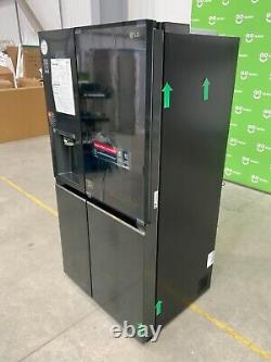 LG American Fridge Freezer InstaViewT ThinQT GSXV90MCAE Plumbed #LF50324