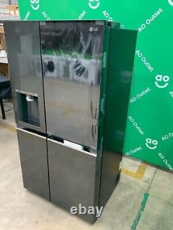 LG American Fridge Freezer Non-Plumbed Black E Rated GSXV91MCAE #LF85019