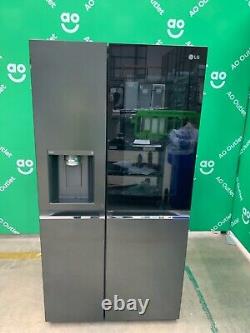 LG American Fridge Freezer Non-Plumbed Black E Rated GSXV91MCAE #LF85232