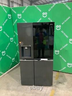 LG American Fridge Freezer Non Plumbed Black E Rated GSXV91MCAE #LF98164