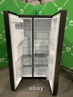LG American Fridge Freezer Plumbed Matt Black D Rated GSLV70MCTD #LF94034