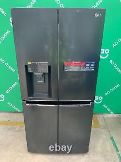 LG American Fridge Freezer Plumbed Matte Black E Rated GML844MC7E #LF83473