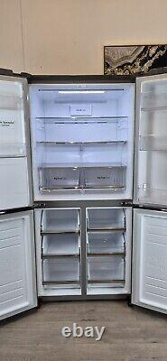 LG DoorCooling+ GML844PZKV Multi Door Fridge Freezer Shiny Steel 570 Litres