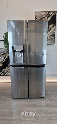 LG DoorCooling+ GML844PZKV Multi Door Fridge Freezer Shiny Steel 570 Litres