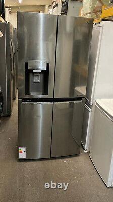 LG DoorCooling GML844PZKV Slim Multi-Door Fridge Freezer, 506L, Shiny Steel F