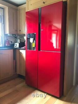 LG Door-in-DoorT American Fridge Freezer GSJ961PZVV Wifi Red