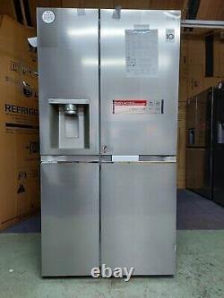 LG Door-in-Door GSJV91BSAE American-Style Smart Fridge Freezer Stainless Steel