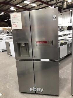 LG Door-in-Door GSJV91BSAE American-Style Smart Fridge Freezer Stainless Steel