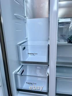 LG Door-in-Door GSJV91BSAE American-Style Smart Fridge Freezer Stainless Steel