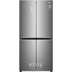 LG Electronics GMB844PZ4E 530L 84cm Four Door American Fridge Freezer Silver