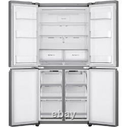 LG Electronics GMB844PZ4E 530L 84cm Four Door American Fridge Freezer Silver