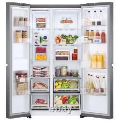 LG GSBV70DSTF American Fridge Freezer Grey Freestanding