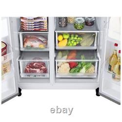 LG GSBV70DSTF American Fridge Freezer Grey Freestanding