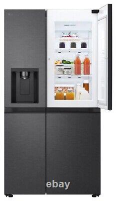 LG GSJC40EPPE Door In Door American FridgeFreezer With Ice & Water BLACK STEEL