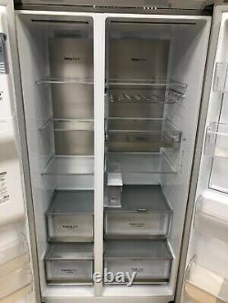 LG GSJV91BSAE Door-in-Door American Fridge Freezer Stainless Smart Ice+Water