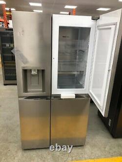 LG GSJV91BSAE Door-in-Door American Fridge Freezer Stainless Smart Ice+Water