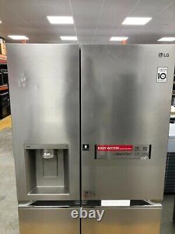 LG GSJV91BSAE Door-in-Door American Fridge Freezer Stainless Smart Ice+Water