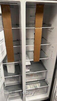 LG GSLV71PZTF NatureFRESH American-Style Smart Fridge Freezer Shiny Steel New