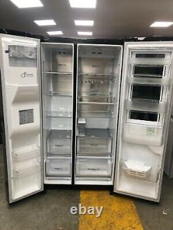 LG GSX961MCCZ InstaView American Fridge Freezer Matt Black Non Plumbed Ice+Water