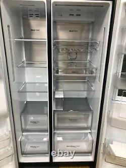 LG GSX961MCCZ InstaView American Fridge Freezer Matt Black Non Plumbed Ice+Water