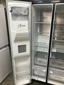 LG GSX961MCCZ InstaView American Fridge Freezer Matt Black Non Plumbed Ice+Water