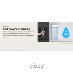 LG GSXE91BSAD 628L Door-In-Door American Style Fridge Freezer Silver