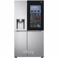 LG GSXV90BSAE Door-in-Door InstaView Freestanding American fridge freezer