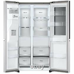 LG GSXV90BSAE Door-in-Door InstaView Freestanding American fridge freezer