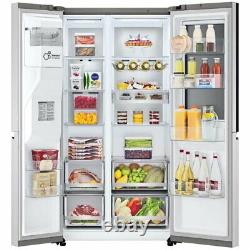 LG GSXV90BSAE Door-in-Door InstaView Freestanding American fridge freezer