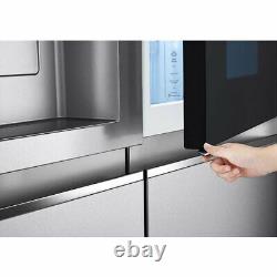 LG GSXV90BSAE Door-in-Door InstaView Freestanding American fridge freezer