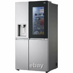 LG GSXV90BSAE Door-in-Door InstaView Freestanding American fridge freezer