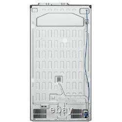 LG GSXV91BSAE InstaView Door-In-Door American Fridge Freezer Stainless Steel