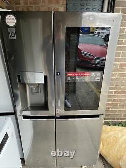 LG InstaView Door-in-Door American Style Fridge Freezer Shiny Steel 36944-1-CY