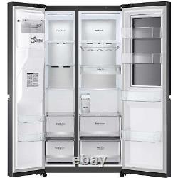 LG InstaView GSXV91MCAE 635L American Fridge Freezer Silver