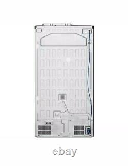 LG InstaView GSXV91MCAE American-Style Smart Fridge Freezer Matte Black