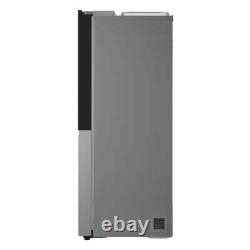 LG InstaView Side by Side Fridge Freezer in Stainless Steel 655L GSVV80PYLL